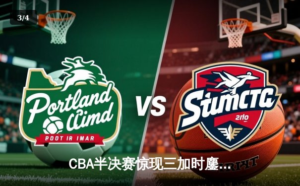 CBA半决赛惊现三加时鏖战 辽宁本钢逆转广东宏远夺赛点 - 3